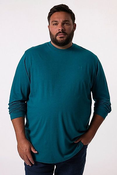 Men Plus T-Shirt Langarmshirt Basic Rundhals günstig online kaufen