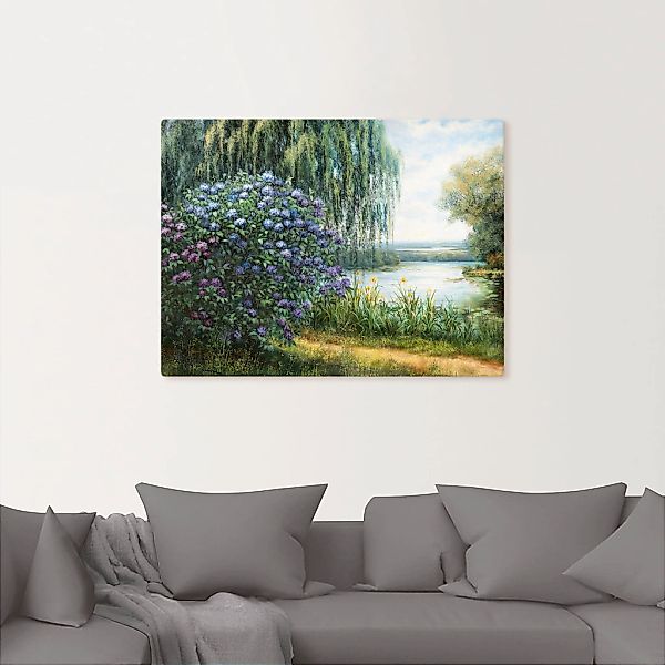 Artland Wandbild »Am See«, Seebilder, (1 St.), als Leinwandbild, Poster in günstig online kaufen