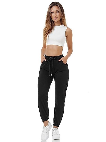 Tazzio Jogginghose F300 moderne & bequeme Regular Fit Damen Sporthose günstig online kaufen