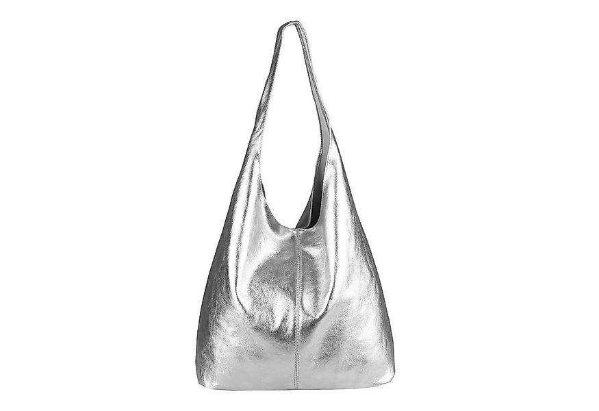 ITALYSHOP24 Schultertasche Made in Italy Damen Leder Wildleder Tasche Umhän günstig online kaufen
