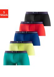 H.I.S Hipster Packung, 5 Stk. tlg., knapp sitzende Boxershorts mit Streifen günstig online kaufen