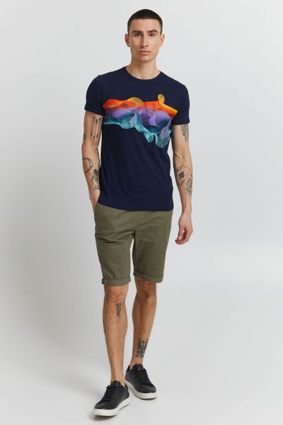 !Solid Print-Shirt SDPedro T-Shirt mit Print günstig online kaufen