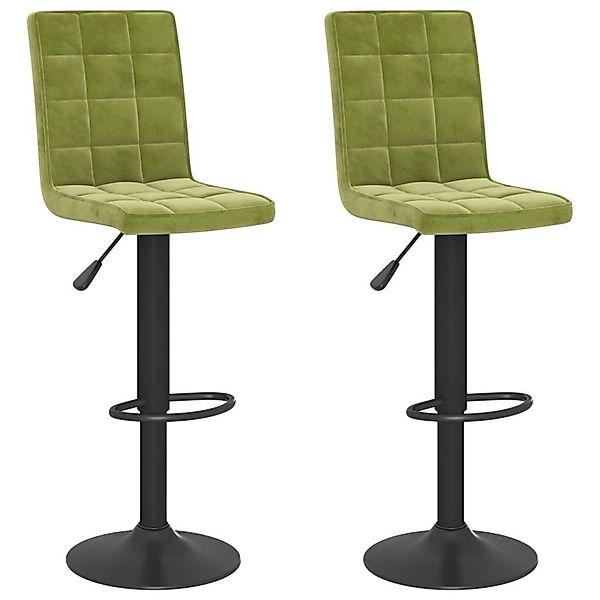 vidaXL Barhocker Barhocker 2 Stk. Hellgrün günstig online kaufen