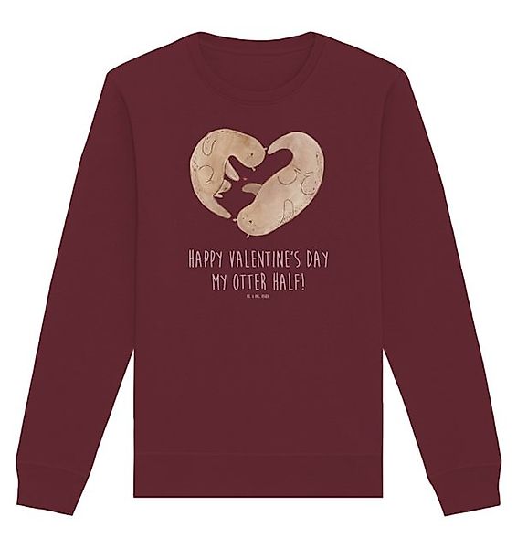 Mr. & Mrs. Panda Longpullover Größe M Otter Valentine - Burgundy - Geschenk günstig online kaufen