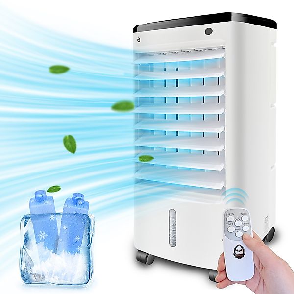 Gotagee Ventilatorkombigerät Wassertank Kaltluftventilator Fernbedienung Tu günstig online kaufen