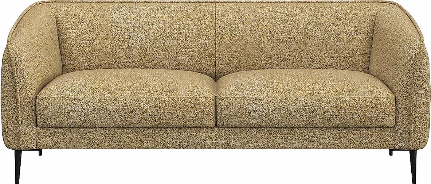 FLEXLUX 2,5-Sitzer "Belle Designsofa, Couch, bequem durch Kaltschaum im Sit günstig online kaufen
