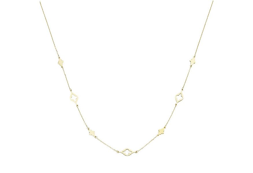 Luigi Merano Collier mit Zwischenteilen, Gold 375 günstig online kaufen