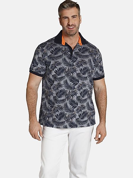 Charles Colby Poloshirt EARL ANGUS Blätterdruck günstig online kaufen