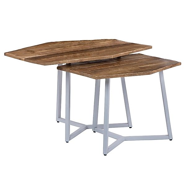 WOMO-DESIGN Beistelltisch Wohnzimmertisch aus Massivholz im günstig online kaufen