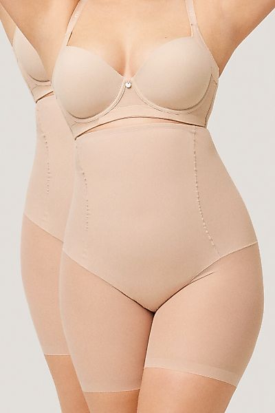 YSABEL MORA Shapinghose, (2er Pack), hoch geschnitten, längeres Bein mit Tü günstig online kaufen