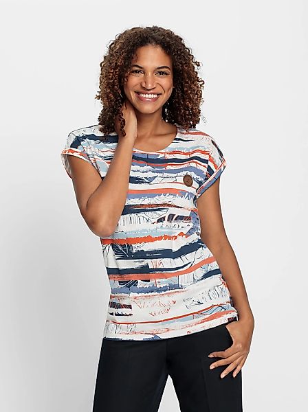 Casual Looks Print-Shirt "Print-Shirt", (1 tlg.) günstig online kaufen