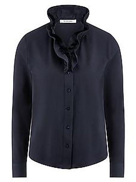 Jersey-Bluse Peter Hahn blau günstig online kaufen