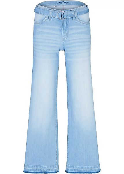 Wide Leg Jeans Mid Waist, cropped günstig online kaufen