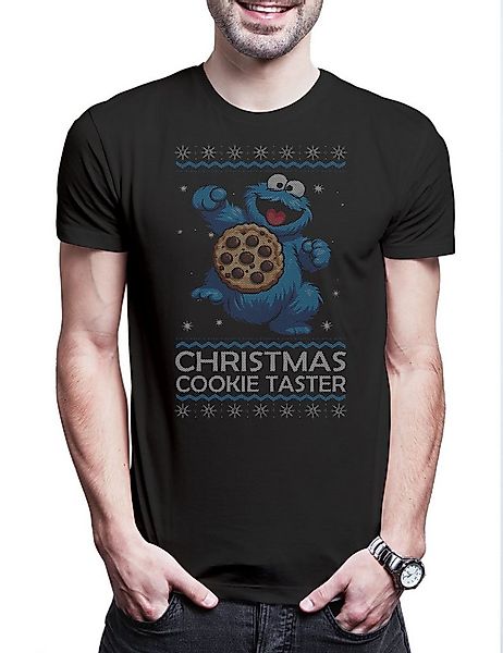 Urban Backwoods Print-Shirt Cookie Christmas Herren T-Shirt Merry Santa X-M günstig online kaufen