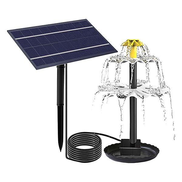 Refttenw Solarpumpe Solar Springbrunnen Garten-Wasserpumpe mit günstig online kaufen