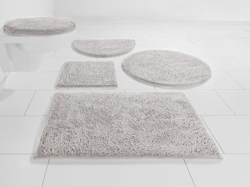 my home Badematte "Maren, Badvorleger, Badezimmer Teppich" Höhe 15 mm rutsc günstig online kaufen
