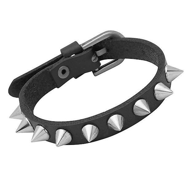 Unique Lederarmband Stachelarmband mit Spikes LB0347 günstig online kaufen