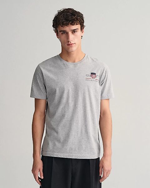 Gant T-Shirt "REG ARCHIVE SHIELD EMB SS T-SHIRT", von dem Archiv aus den 19 günstig online kaufen