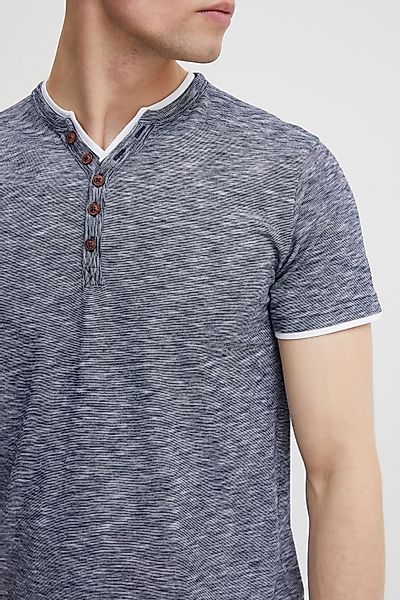 !Solid Rundhalsshirt SDDigos T-Shirt mit Knopfleiste günstig online kaufen