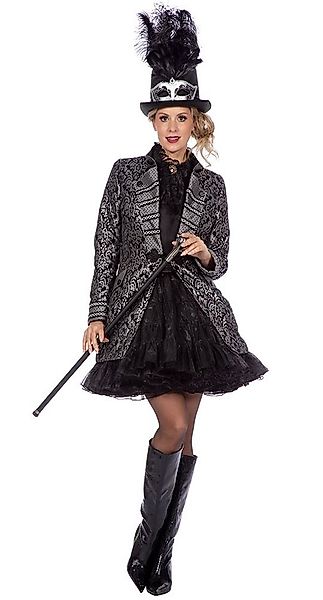 Karneval-Klamotten Kostüm Brokat Jacke Frack Damen Hochwertig Karneval, Sho günstig online kaufen