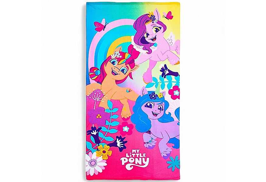 My Little Pony Badetuch Sunny, Izzy & Pipp, Mikrofaser, Mädchen Strandtuch günstig online kaufen