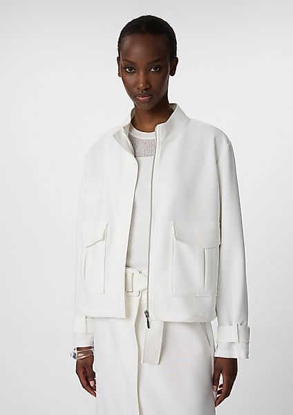 Comma Blusenblazer Weite Blouson-Jacke mit Struktur günstig online kaufen