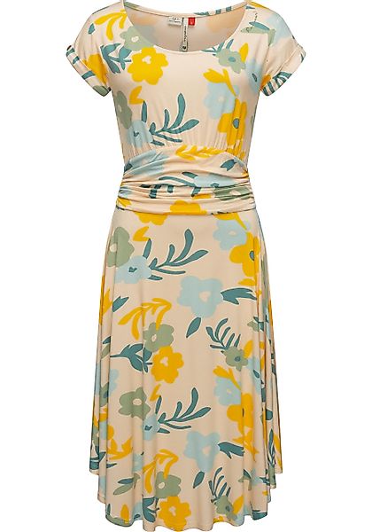 Ragwear Sommerkleid "Yvone Flowers" Ohne Taschen Leichtes Jersey-Kleid mit günstig online kaufen