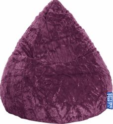 Sitting Point Sitzsack Fluffy 220 l Aubergine günstig online kaufen