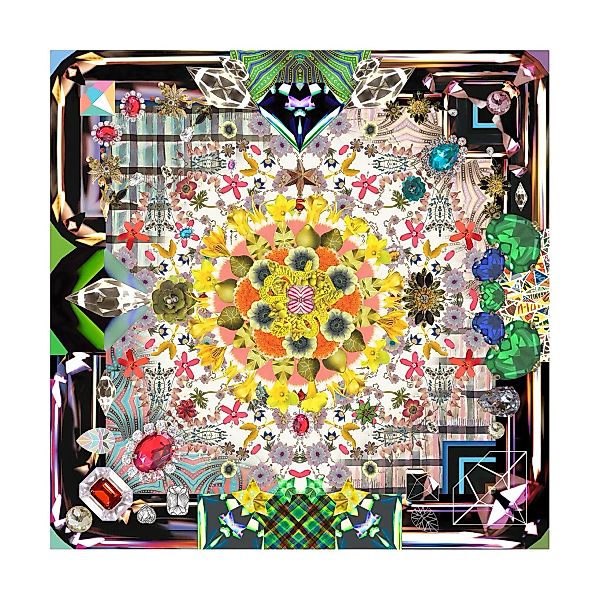 Moooi Carpets - Jewels Garden Teppich 300x300cm - bunt günstig online kaufen
