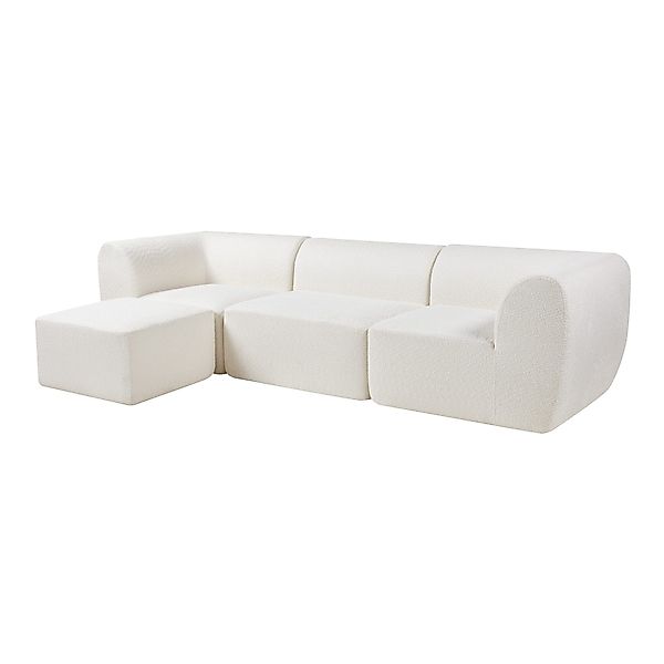 en.casa Sofa, 3-Sitzer mit Longchair »Hurvas« günstig online kaufen