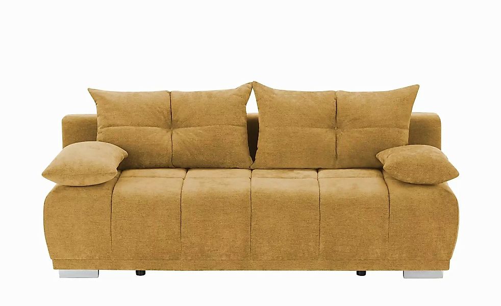 switch Schlafsofa mit Boxspringpolsterung  Gala ¦ gelb ¦ Maße (cm): B: 208 günstig online kaufen