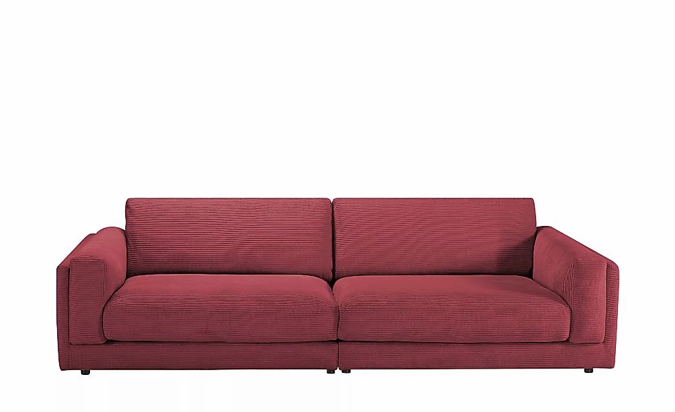 Jette Home Big Sofa aus Cord Roomy ¦ rot ¦ Maße (cm): B: 294 H: 85 T: 150.0 günstig online kaufen