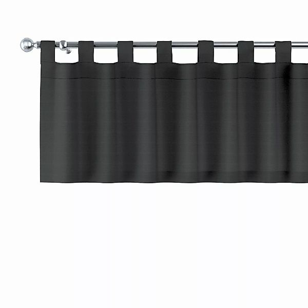 Kurzgardine mit Schlaufen, schwarz, 260 x 40 cm, Loneta (133-06) günstig online kaufen