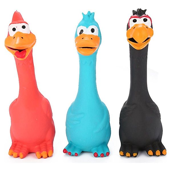 Pettimania Tierquietschie Hundespielzeug Latex Hahn II günstig online kaufen