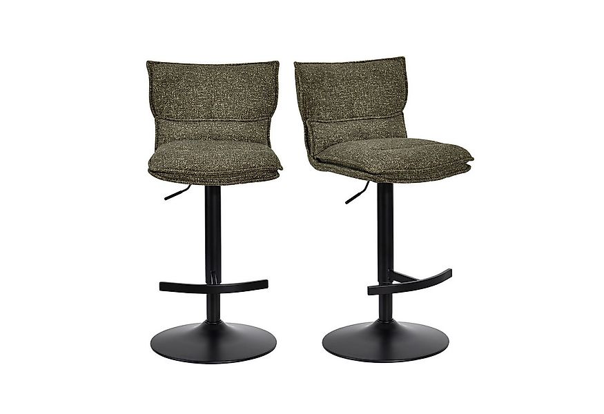 Duhome Barhocker (5501A1), 2er Set, Barstuhl Drehbar aus Bouclé günstig online kaufen