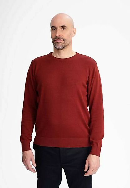 MELA Strickpullover Feinstrick Pullover HIMAL Rippbündchen günstig online kaufen