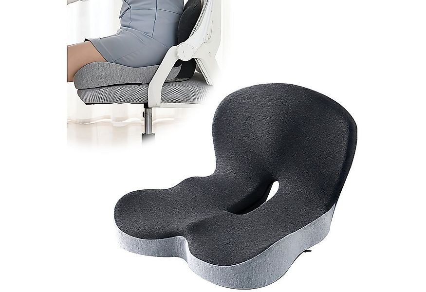 Refined Living Sitzkissen Sitzkissen Ergonomisches Bürostuhl Orthopädisch M günstig online kaufen