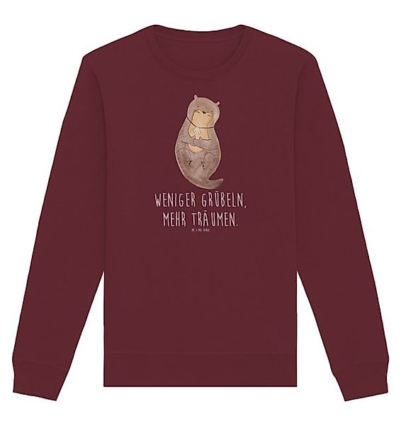 Mr. & Mrs. Panda Longpullover Größe S Otter Muschel - Burgundy - Geschenk, günstig online kaufen