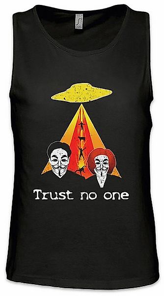 Urban Backwoods Tanktop Trust No One Ärmelloses T-Shirt Alien Akte Fox X Mu günstig online kaufen
