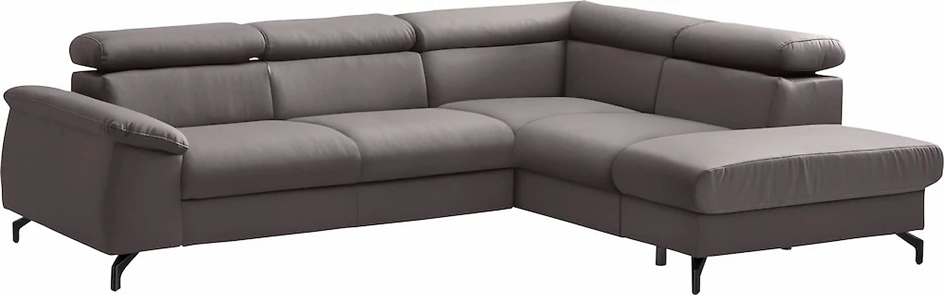 COTTA Ecksofa "Komaris L-Form", mit Kopfteilverstellung, wahlweise mit Bett günstig online kaufen
