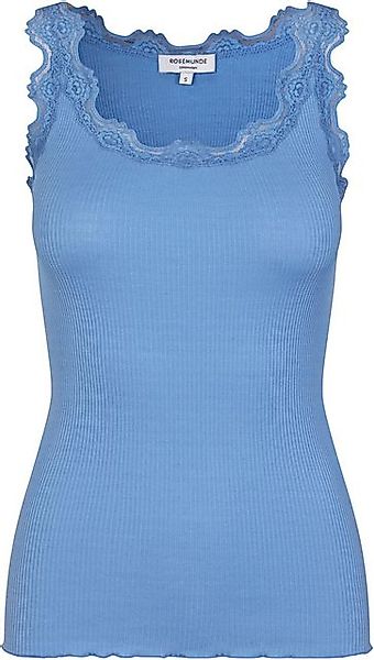 rosemunde Tanktop Babette Silk Top wunderschöner Vintage-Spitzenbesatz an A günstig online kaufen
