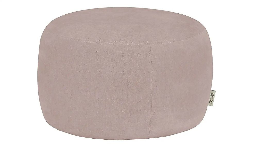 Jette Home Hocker  Jette Round ¦ rosa/pink ¦ Maße (cm): B: 60 H: 60 Polster günstig online kaufen
