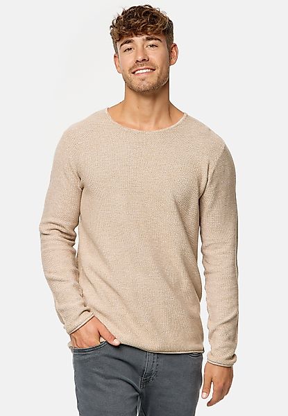 Indicode Strickpullover Loakim aus elastischer Baumwoll-Qualität, günstig online kaufen