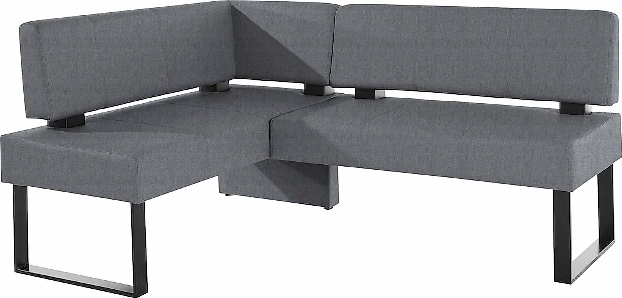 OTTO home Eckbank "Oliver mit Metallgestell, Küchenbank" verschiedene Bezüg günstig online kaufen