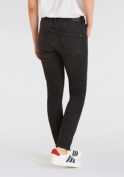 Herrlicher Boyfriend-Jeans "Shyra Long Recycled Denim Black Stretch" günstig online kaufen