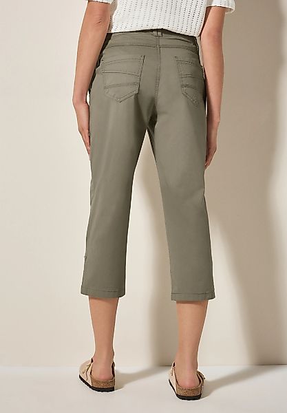 Cecil Caprihose "Style New York", Sommerhose mit Knopfdetails am Bund günstig online kaufen