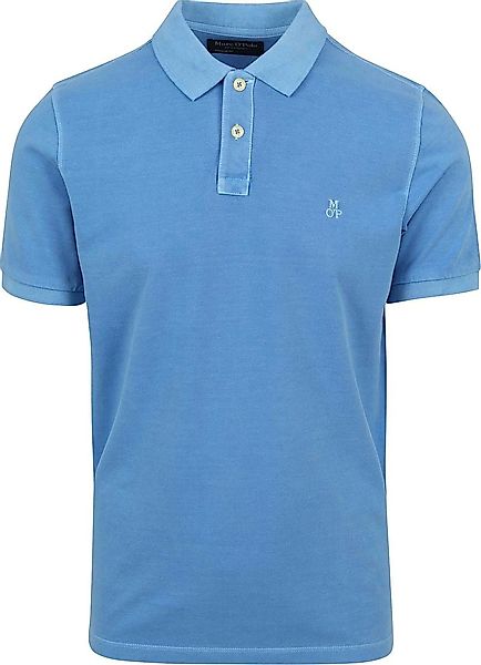 Marc O'Polo Poloshirt Faded Hellblau - Größe XXL günstig online kaufen