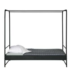 Metall Himmelbett in Schwarz modern günstig online kaufen