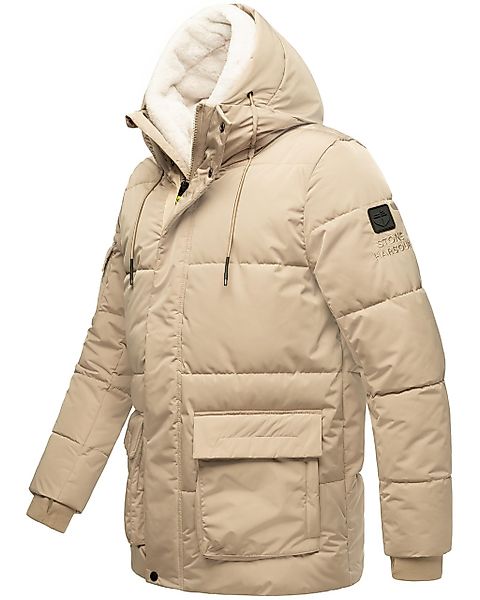 Stone Harbour Winterjacke "Lauroo XX", mit Kapuze, urbane Herren Steppjacke günstig online kaufen