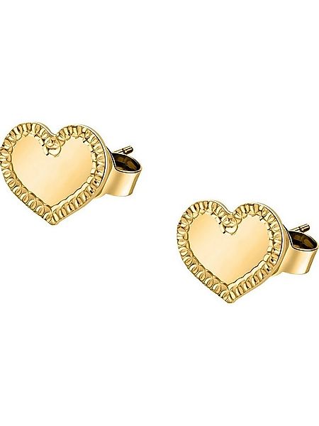 CHRIST Paar Ohrstecker CHRIST Damen-Ohrstecker 585er Gelbgold Herz günstig online kaufen
